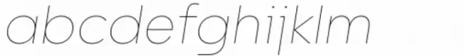 Willgray C Thin Italic