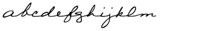 Wilma Handwriting