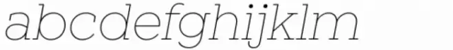 Winden Thin Italic