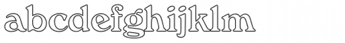 Windsor EF Bold Outline
