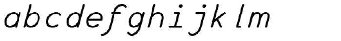 Wire Type Mono Italic