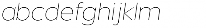Without Alt Sans Thin Italic