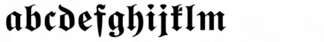 Wittenberger Fraktur MT Bold