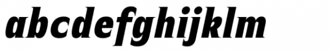 Witthayakhom Black Italic