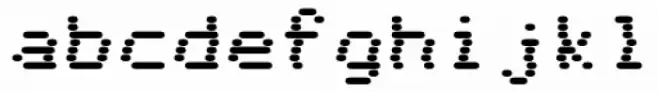 WL Dot Matrix Slipped Mono