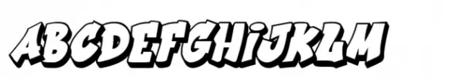 Wonders Graf 3d Graffiti Italic Shadow