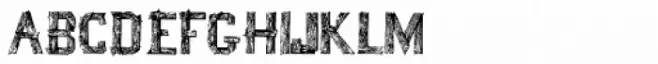 Wood Font Five