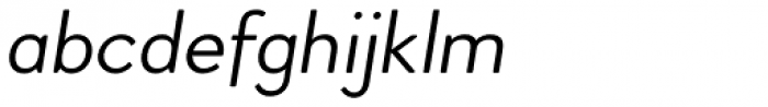 Woodford Bourne Light Italic