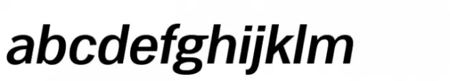 Woolworth Demi Bold Italic