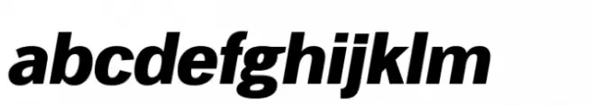 Woolworth Extra Bold Italic