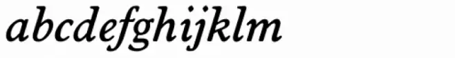 Worchester EF Medium Italic