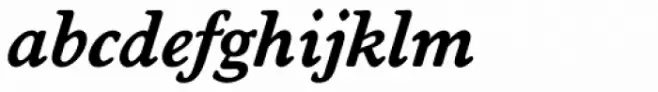 Worchester TS DemiBold Italic