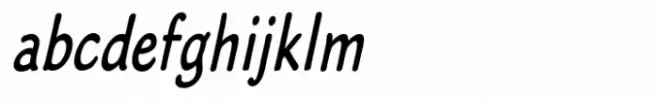 Worstveld Hand Bold Condensed Italic