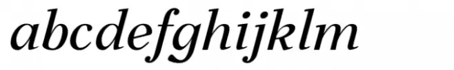 XAabced Semi Bold Italic