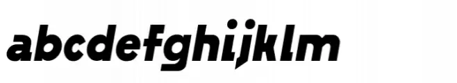 Xaver Grotesk Cond-Black-Italic