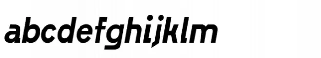 Xaver Grotesk Cond-Bold-Italic