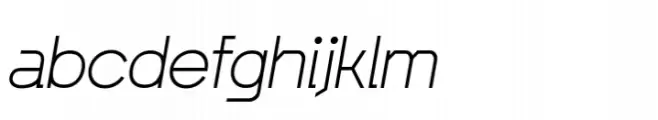 Xaver Grotesk Light-Italic