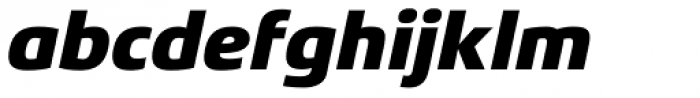 Xenois Sans Pro Heavy Italic