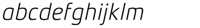 Xenois Sans Pro Light Italic