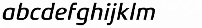 Xenois Sans Pro Medium Italic