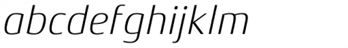 Xenois Semi Pro Light Italic