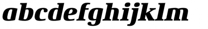 Xenois Serif Pro Heavy Italic