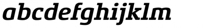 Xenois Slab Bold Italic