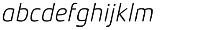 Xenois Soft Light Italic