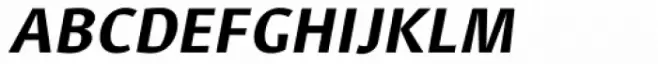 Xtra Sans SC Bold Italic