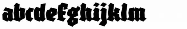 XXII BLASPHEMA Black Condensed