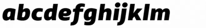 XXII Centar Black Ext Italic