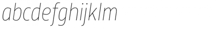XXII Centar ExtraThin Cnd Italic
