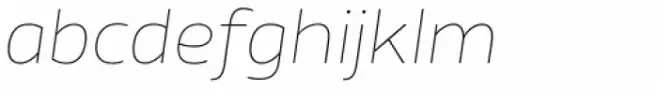XXII Centar ExtraThin Ext Italic