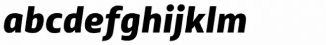 XXII Centar Heavy Italic