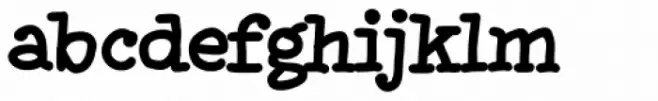 XXII HandTypeWriter Bold