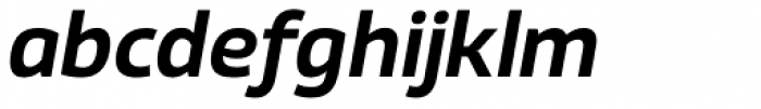 Xyngia Demi Bold Italic