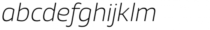 Xyngia Extra Light Italic
