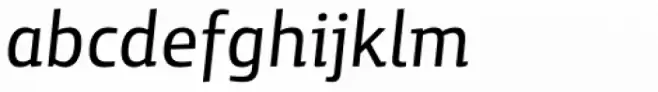 Yalta Sans Std Italic