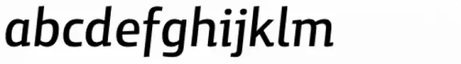 Yalta Sans Std Medium Italic