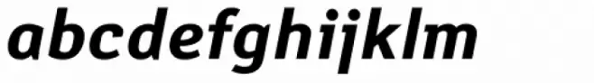 Yanus Bold Italic