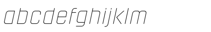 Yanyont Thin Italic