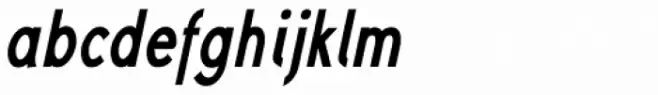Yassitf Condensed Bold Italic