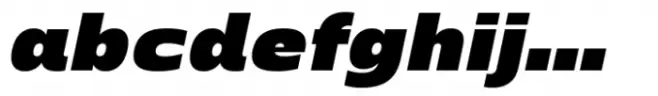 Yingyai Extra Bold Italic