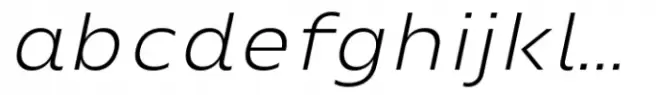 Yingyai Extra Light Italic