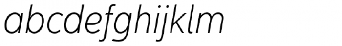 Yorkten Condensed Thin Italic