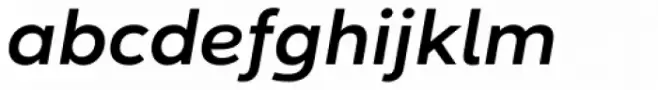 Yorkten Extended Medium Italic