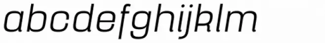 Yoshida Sans Light Italic