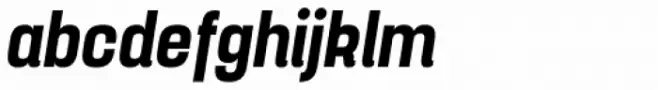 Yoshida Sans Semi Bold Condensed Italic