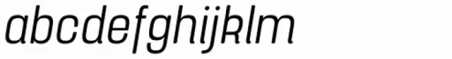 Yoshida Soft Light Condensed Italic