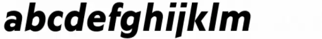 Ysans Std Extra Bold Italic